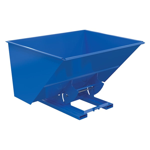 Vestil D-300-HD-NB HOPPER W/O BUMP & DUMP HD 3 CU 6K BLUE