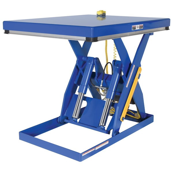Vestil EHLT-4048-4-43-QS 40" x 48" Electric Hydraulic Lift Table, Load Cap. 4000 lb.