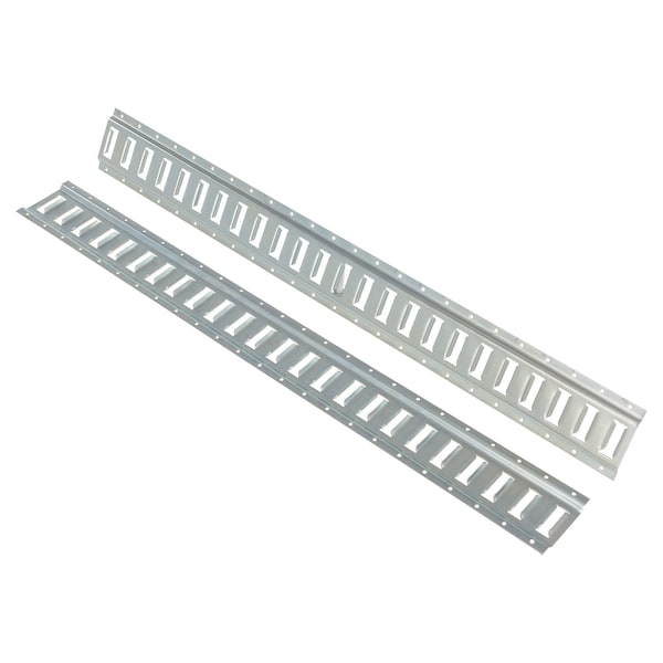 Vestil E-TRK-4-ZN-2PK E-TRACK 4 FOOT ZINC, PK2