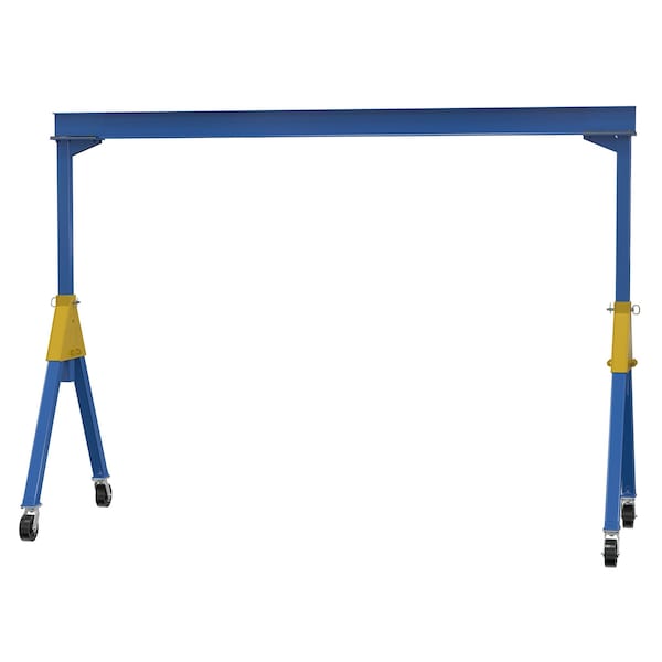 Vestil FHSN-4-15 Fixed Ht. Stl Gantry Crane, 4K, 15 Ft Kd