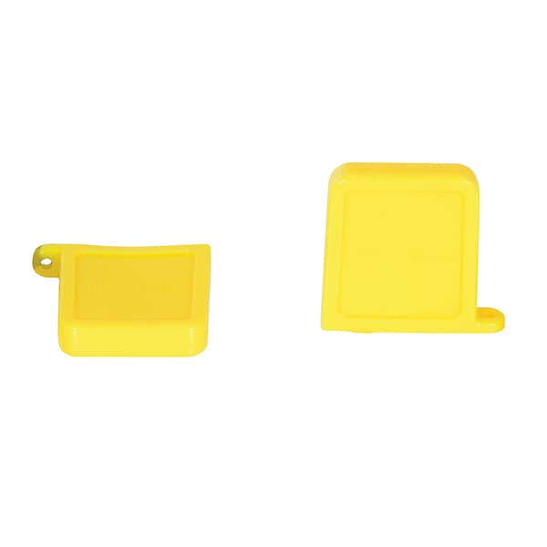 Vestil FPU-TN-45-M-YL Magn. Thin Fork Tip Protector YEL PR