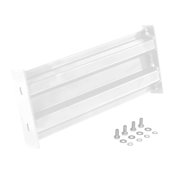 Vestil GR-F2R-BO-2-WT Bolt-On Style Guard Rail 2 Ft White