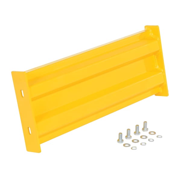 Vestil GR-F2R-BO-2-YL Bolt-On Style Guard Rail 2 Ft