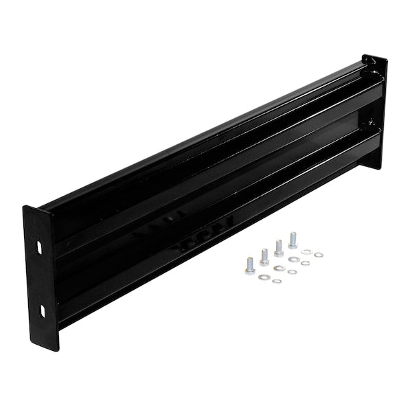 Vestil GR-F2R-BO-4-BK Bolt-On Style Guard Rail 4 Ft Black