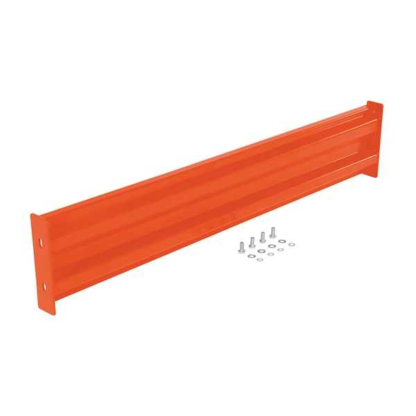 Vestil GR-F2R-BO-5-OR Bolt-On Style Guard Rail 5 Ft Orange