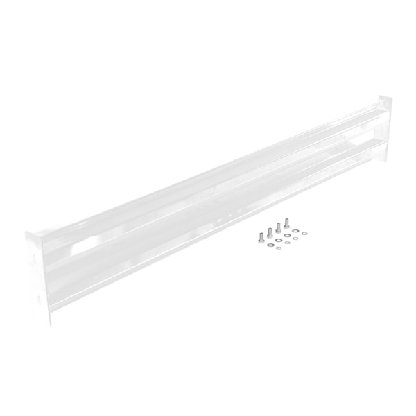 Vestil GR-F2R-BO-6-WT Bolt-On Style Guard Rail 6 Ft White