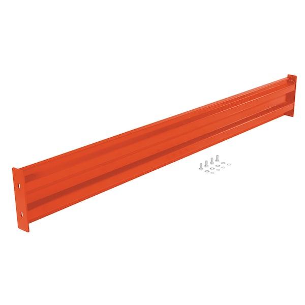 Vestil GR-F2R-BO-7-OR Bolt-On Style Guard Rail 7 Ft Orange