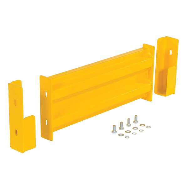 Vestil GR-F2R-DI-2-YL Drop-In Style Guard Rail 2 Ft