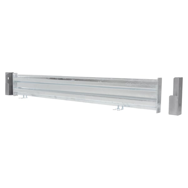 Vestil GR-F2R-DI-6-HDG Galvanized Guard Rail-Drop In 65.875 In
