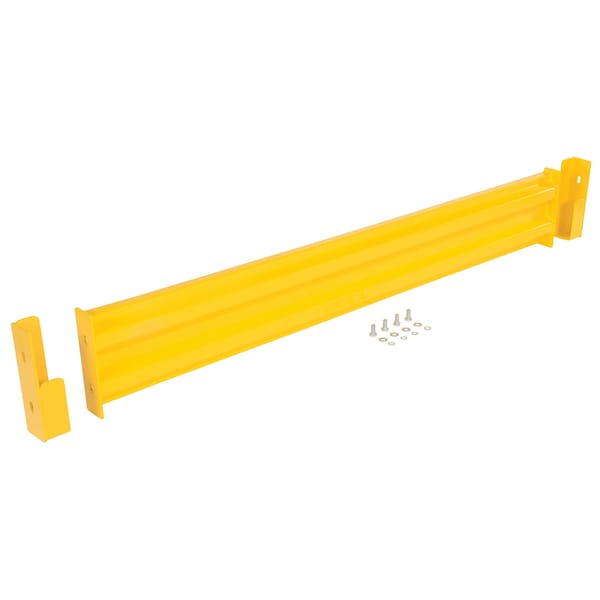 Vestil GR-F2R-DI-6-YL Drop-In Style Guard Rail 6 Ft - Yellow