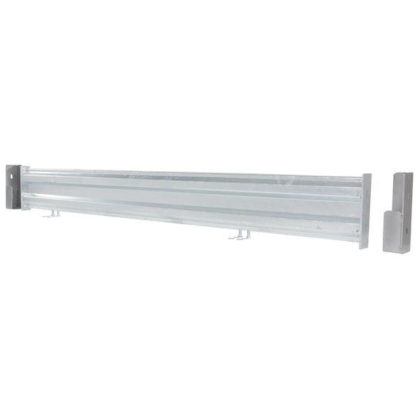 Vestil GR-F2R-DI-7-HDG Drop-In Style Guard Rail 7 Ft Galvanized