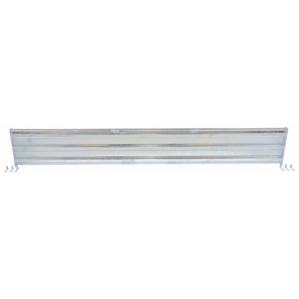 Vestil GR-F3R-BO-9-HDG Bolt-On Style Guard Rail 9 Ft Galvanized