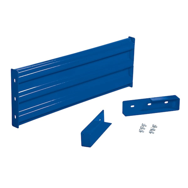 Vestil GR-F3R-DI-4-BU Drop-In Style Guard Rail 4 Ft Blue