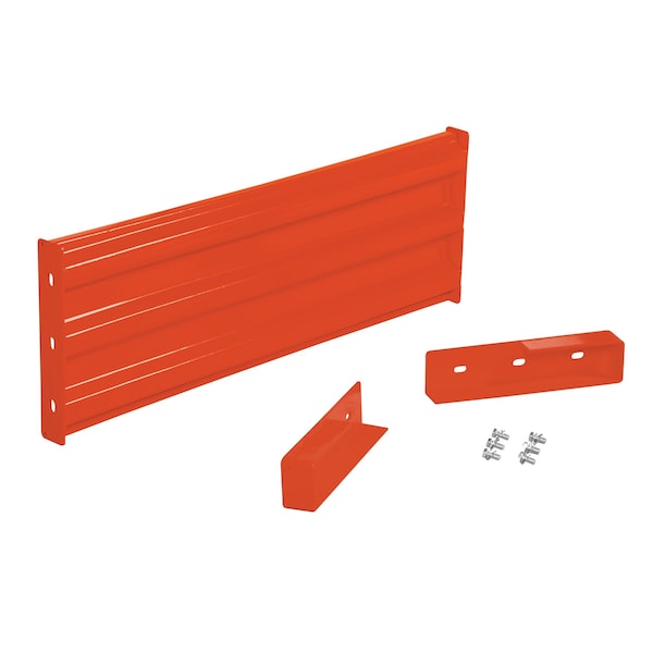 Vestil GR-F3R-DI-4-OR DROP-IN STYLE GUARD RAIL 4 FT ORANGE