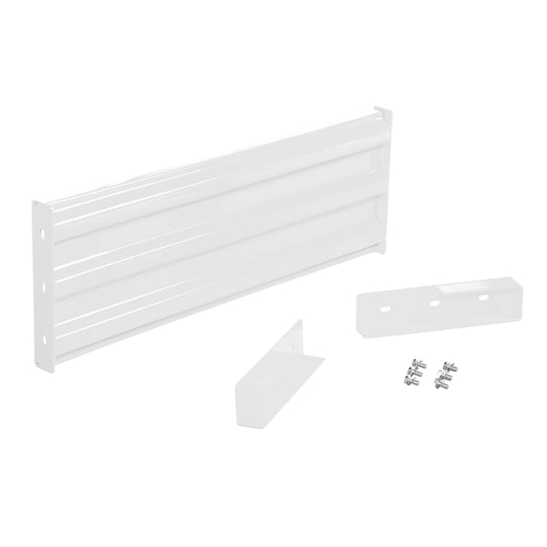 Vestil GR-F3R-DI-4-WT Drop-In Style Guard Rail 4 Ft White