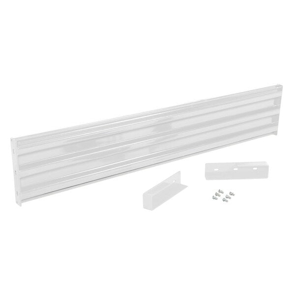 Vestil GR-F3R-DI-7-WT Drop-In Style Guard Rail 7 Ft White