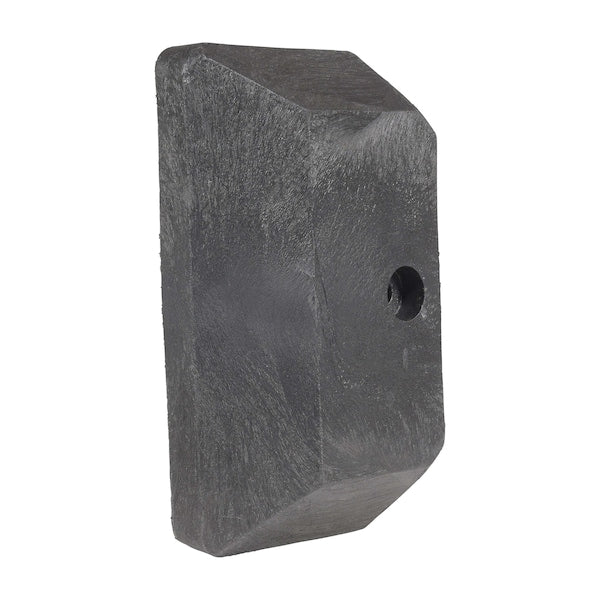 Vestil GR-H2R-CAP-BK GUARD RAIL SYSTEM BLACK PLASTIC END CAP