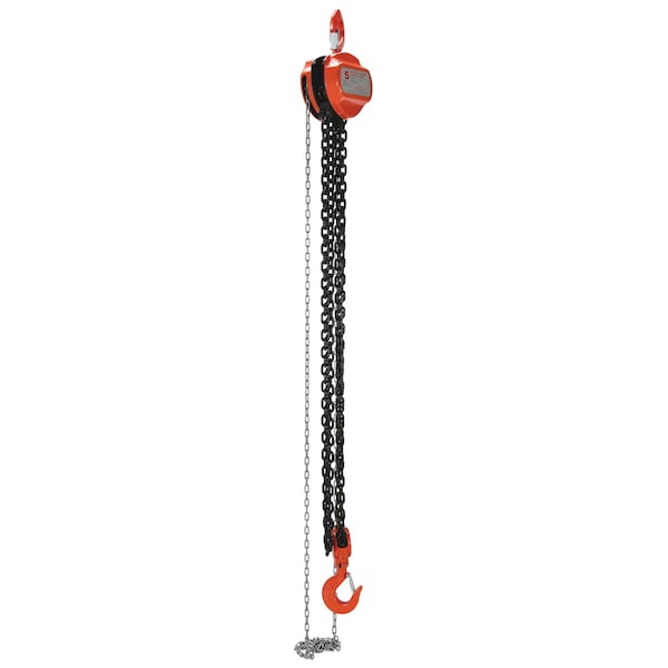Vestil HCH-10-10 Manual Chain Hoist, 10K, 10 ft.