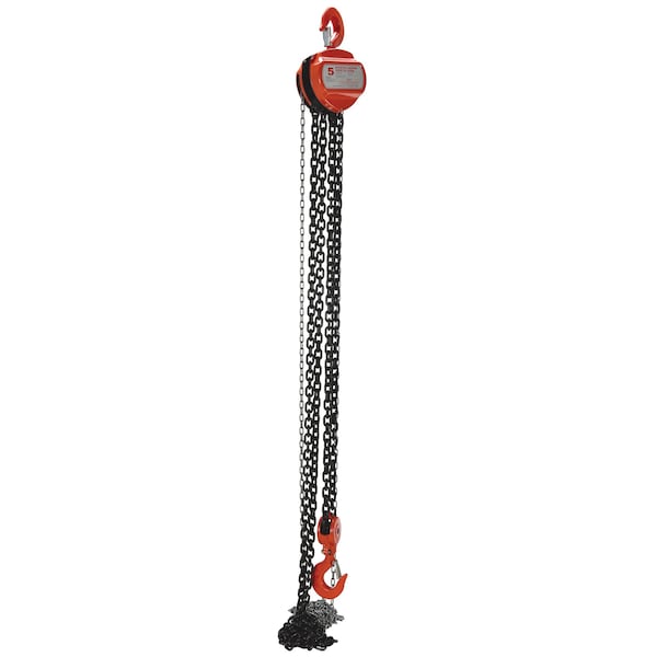 Vestil HCH-10-15 Manual Chain Hoist, 10K, 15 ft.
