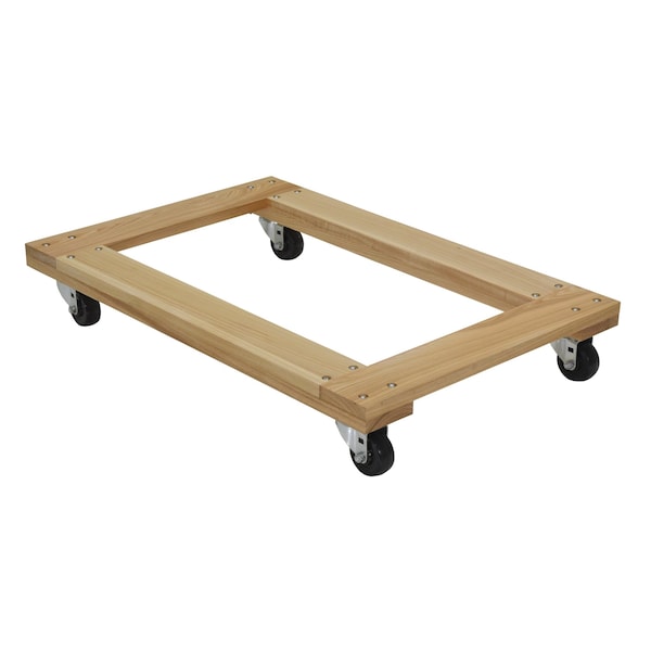 Vestil HDOF-2436-9 Hardwood Dolly - Open Deck