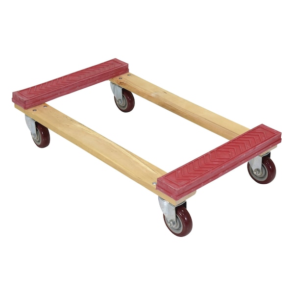 Vestil HDOR-1830-12 Hardwood Dolly - Rubber Ends