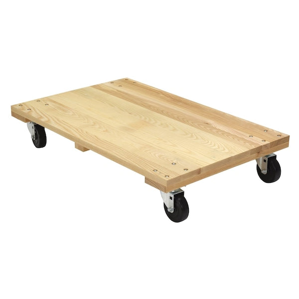Vestil HDOS-2436-12 Hardwood Dolly - Solid Deck