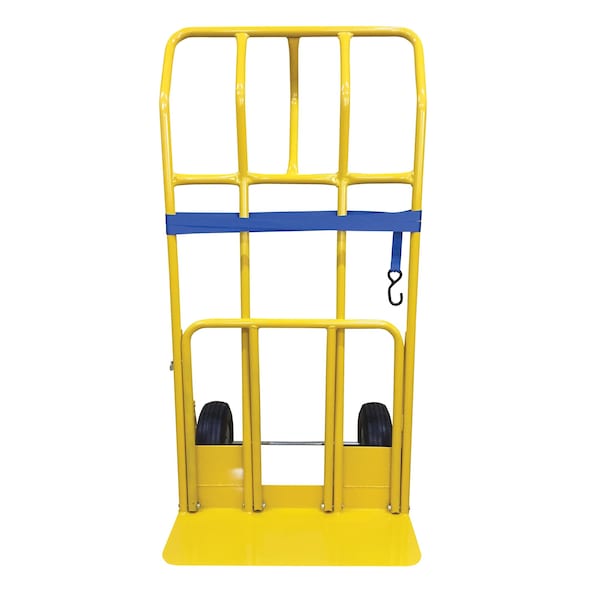 Vestil HTWL-600-PN Wide Load Hand Truck 600 lb Pneumatic Casters 26 x 25 x 52