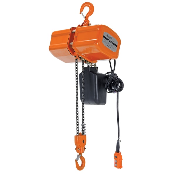Vestil H-4000-1 Economy Chain Hoist W/ Chain Container