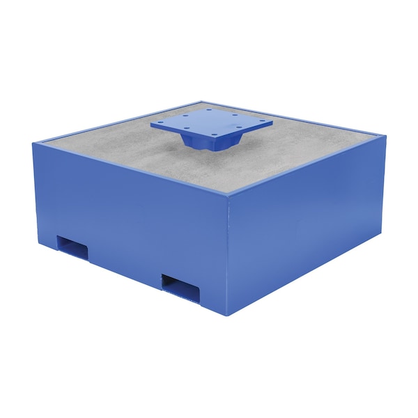 Vestil JIB-CB-18-BC Addl Steel Base, 18", Concrete