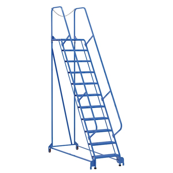 Vestil LAD-MM-11-P 140 H Steel Maintenance Ladder, 11 Steps
