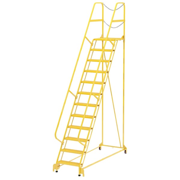 Vestil LAD-MM-12-G-YL 156 H Steel 12 Steps