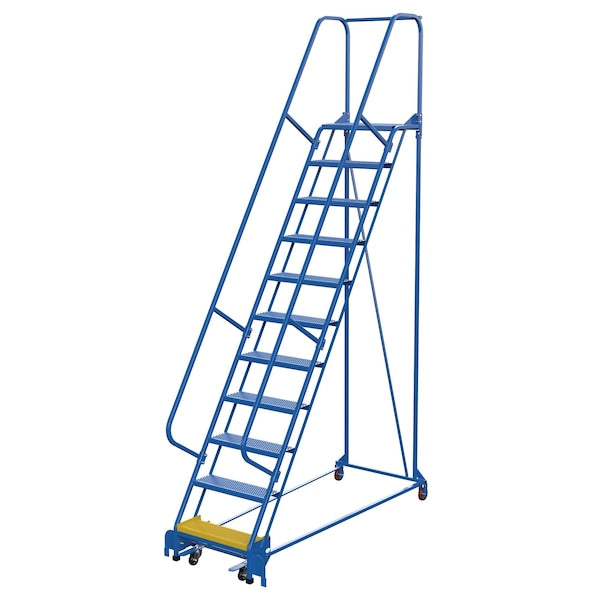 Vestil LAD-PW-26-11-P 140 H Steel PW Ladder, Perforated, 11 Step, 11 Steps