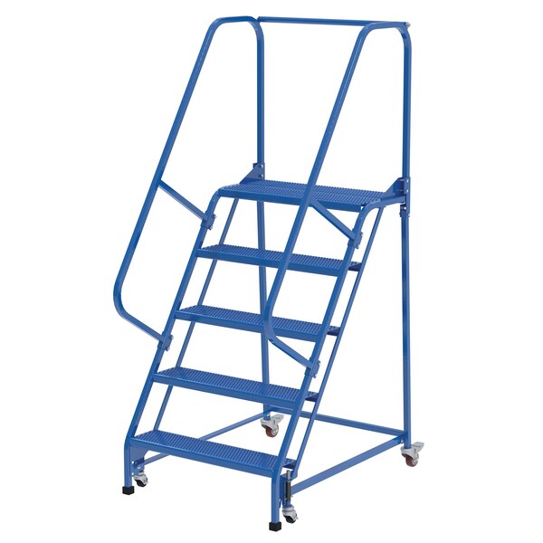 Vestil LAD-PW-32-5-P 80 H Steel PW Ladder, Perforated, 5 Step, 5 Steps