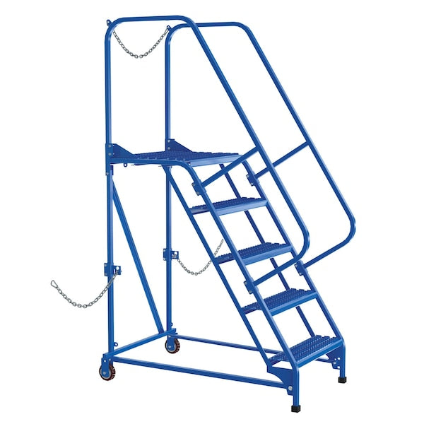 Vestil LAD-STAL-5-G 80 H Steel 5 Steps