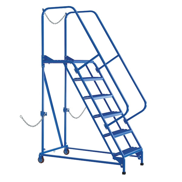 Vestil LAD-STAL-6-G 90 H Steel 6 Steps