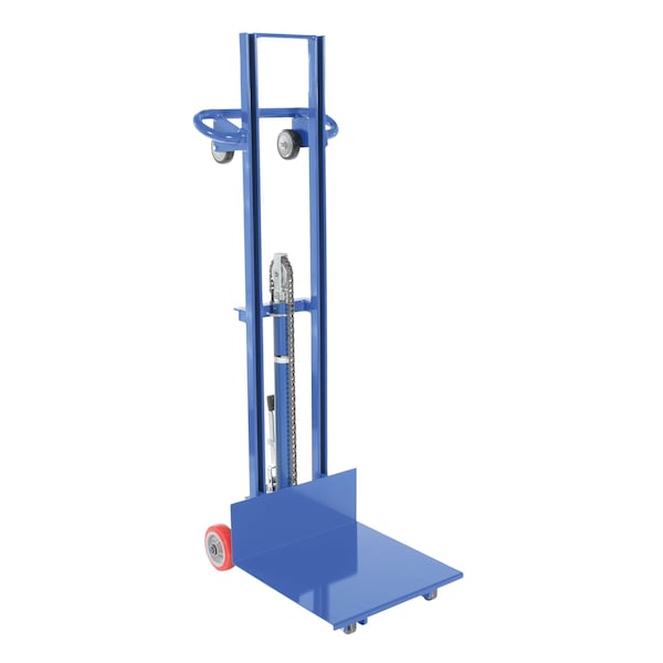 Vestil LLH-202053-FW Steel Lite Load Lift w/Foot Pump & Fixed Wheels