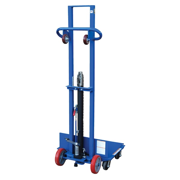 Vestil LLH-242056-4SFL Steel Lift Load Lift w/Foot Pump, Swivel Casters, and Manual Floor Lock