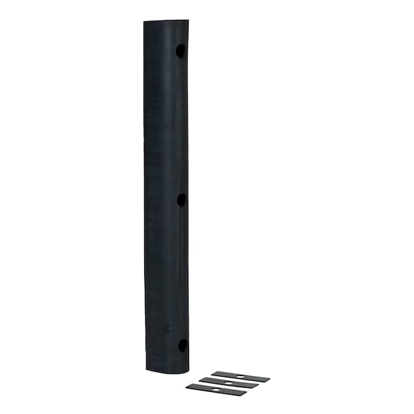 Vestil M-4-36 36x4 Extruded Rubber Fender Bumper