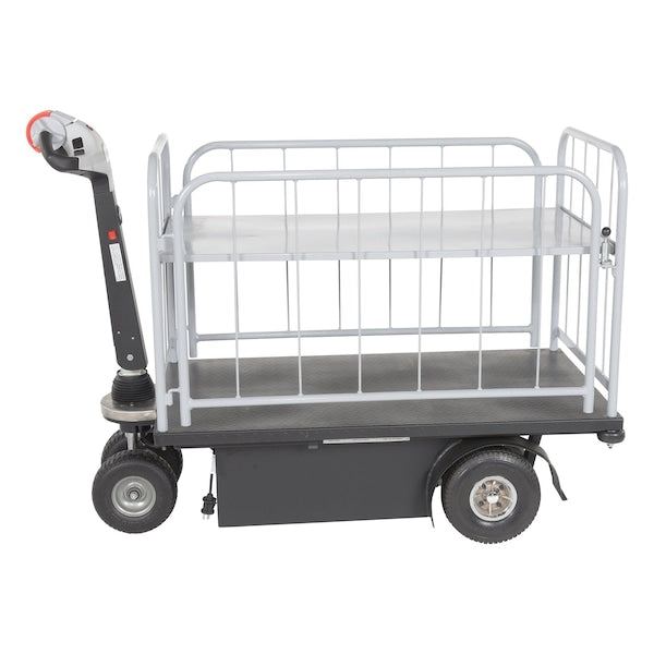 Vestil NE-CART-3 Traction Drive Cart 1 Shelf 33 in 750 lb 24 3/4 x 46