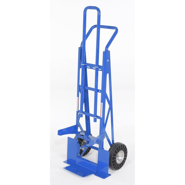 Vestil PAIL-T Pail Hand Truck 500 lb Hard Rubber Wheels 7 1/2 x 10 3/4