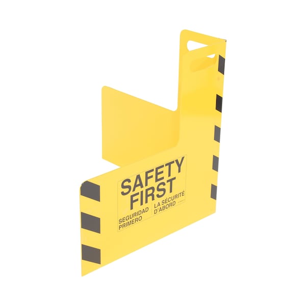 Vestil PCG-24-HDL PLATE CORNER GUARD W/HANDLE STEEL 24 X 24 IN