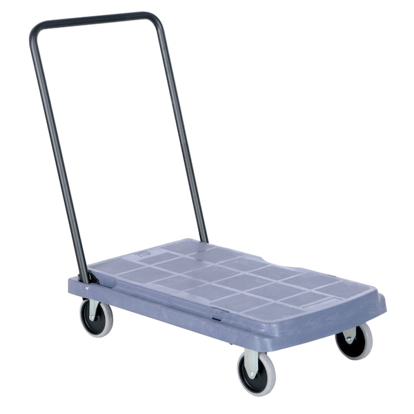 Vestil PC-25 Platform Truck With Fold Down Handle 500 lb 31 1/2x20 1/2 Polyurethane