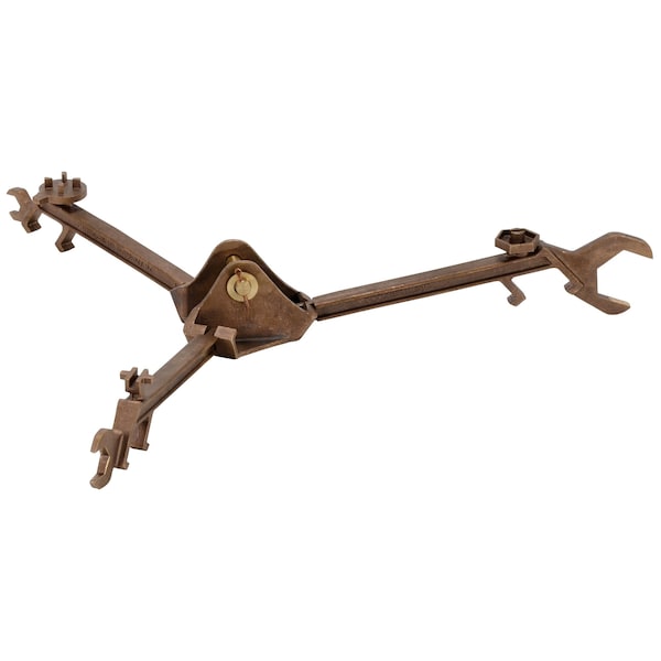 Vestil PDL-800-M-BR Multi-Purpose Drum Lifter, Bronze