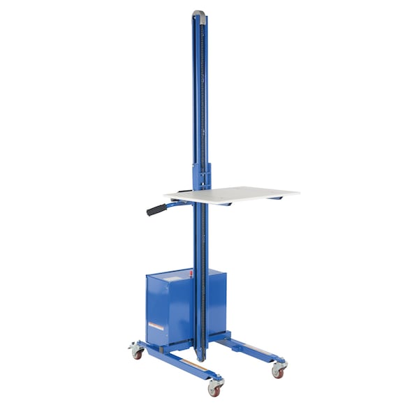 Vestil PEL-100S-D3 Dc Power Steel Quick Lift, 23.5x37.5x80.3