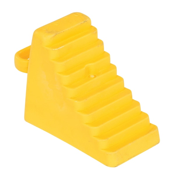 Vestil PEWC-3-YL POLYETHYLENE WHEEL CHOCK 3 LBS YELLOW