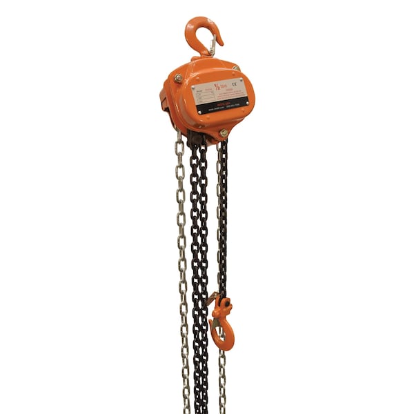 Vestil PHCH-1-10 Professional Chain Hoist, 1K, 10 ft.