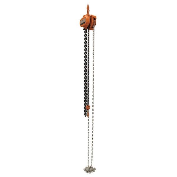 Vestil PHCH-3-10 Professional Chain Hoist, 3K, 10 ft.
