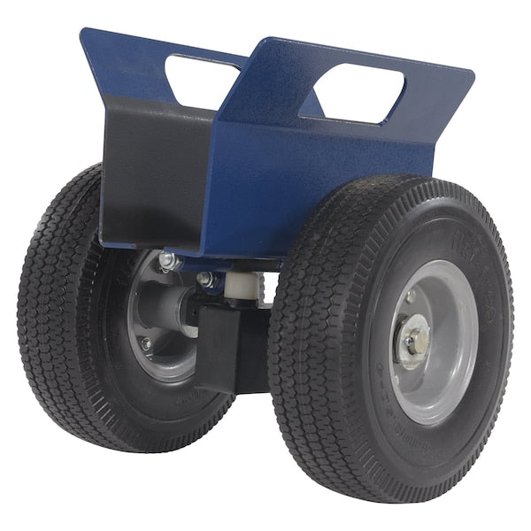Vestil PLDL-HD-4-10FF Blue Heavy Duty Adjustable Panel Dolly 500 lb Capacity Foam-Filled