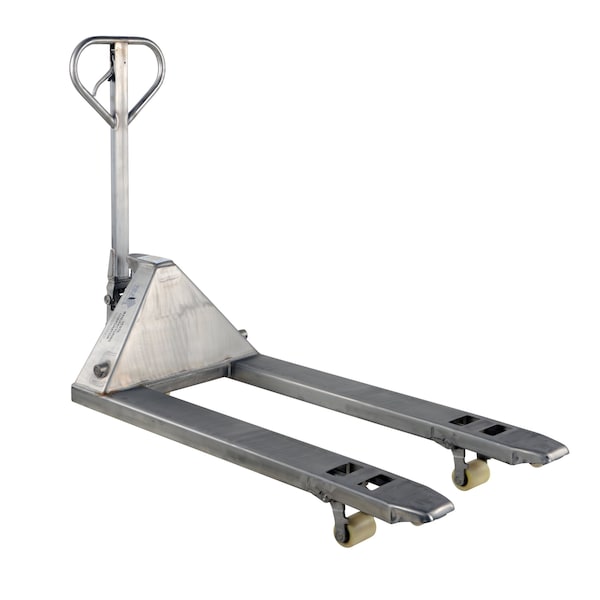 Vestil PM5-2748-SS Stainless Steel Pallet Truck, 5.5K27x48