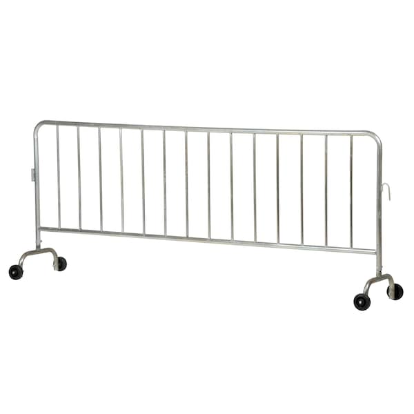 Vestil PRAIL-102-HD-G-WW Crowd Control Interlocking Barrier